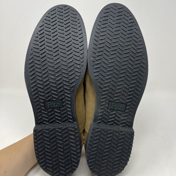 Polo Ralph Lauren Westford Oiled Suede Leather Shoes Tan Oxfords Men’s Size 12‎ main image 2